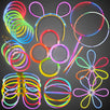 Glow Party Pack Assorted Designs and Colors Large