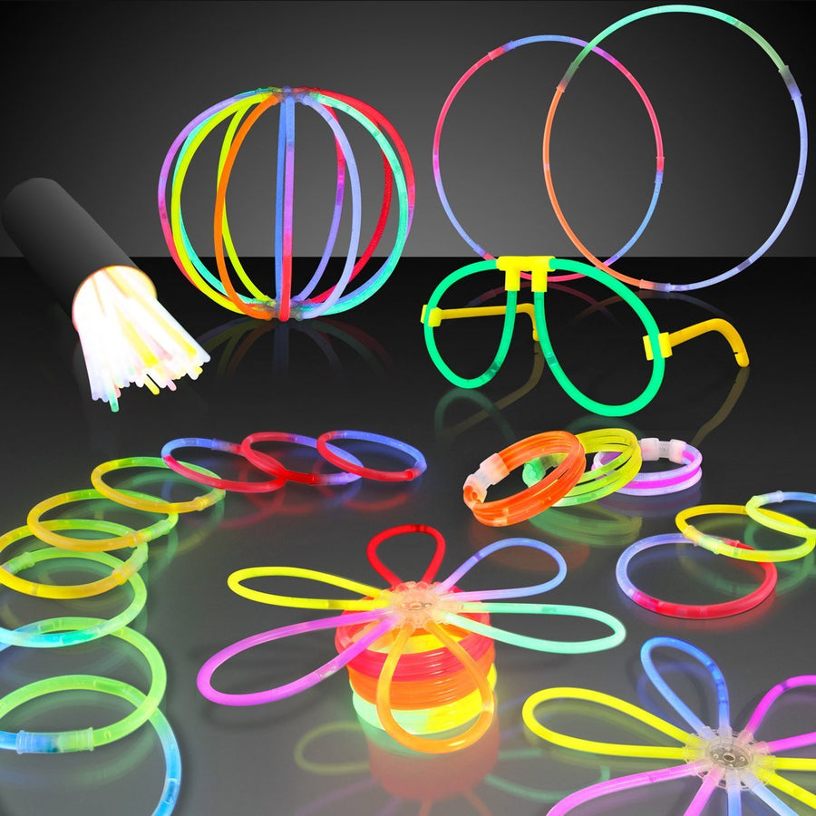 Glow Party Pack Assorted Designs and Colors Small