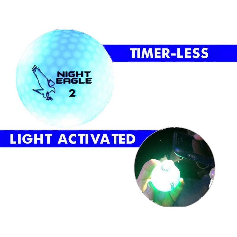 LED Golf Ball Blue