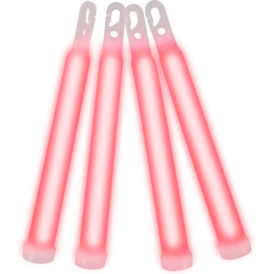 6 Inch Glow Sticks Red