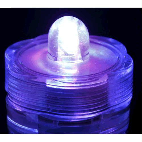 Submersible Floral LED Light Purple