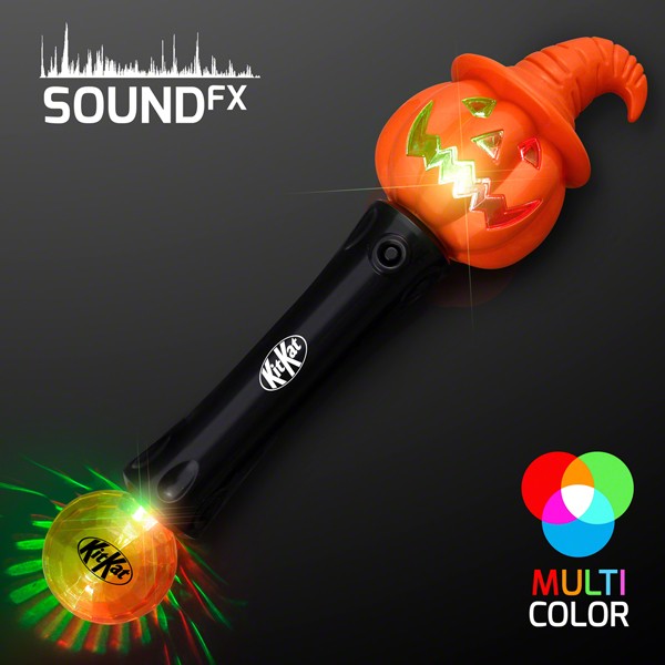 LED Light and Sound Halloween Pumpkin Baton