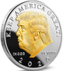 2020 Donald Trump Commemorative Silver Head