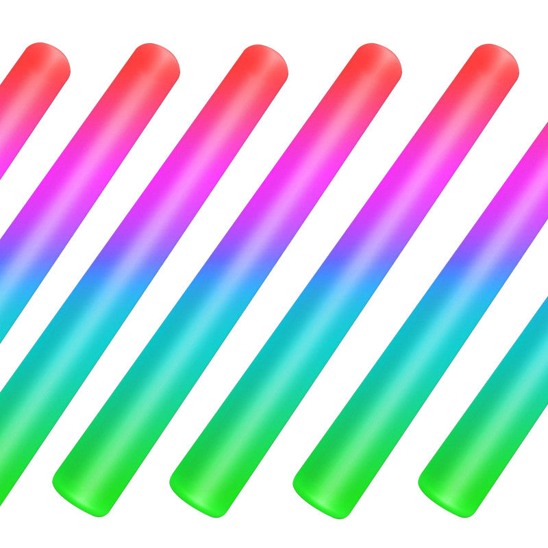 Case of 360 Foam Cheer Stick with Multicolored Lights