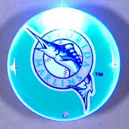 Florida Marlins Officially Licensed Flashing Lapel Pin