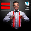 Red LED Suspenders