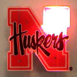 Nebraska University Officially Licensed Flashing Lapel Pin