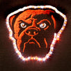 Cleveland Browns Flashing Fiber Optic Cap