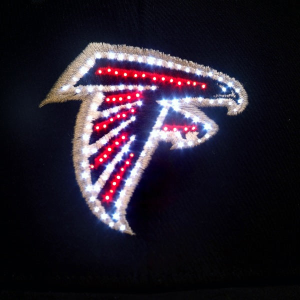 Atlanta Falcons Flashing Fiber Optic Cap