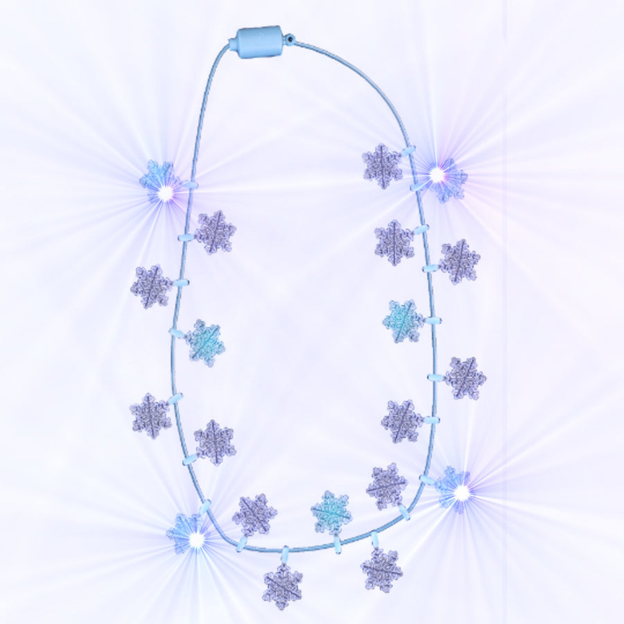 Snowflake String Lights Necklace