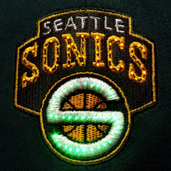 Seattle Sonics Flashing Fiber Optic Cap