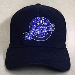 Utah Jazz Flashing Fiber Optic Cap