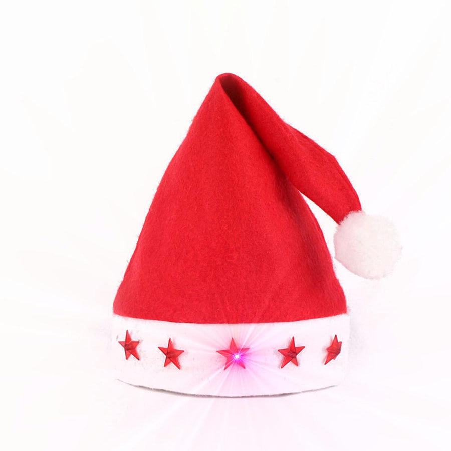 Santa Hat with Stars