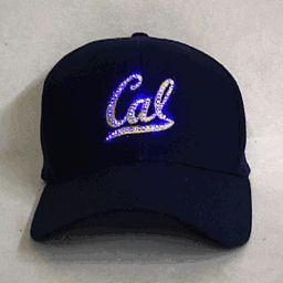 Cal Berkeley Golden Bears Flashing Fiber Optic Cap