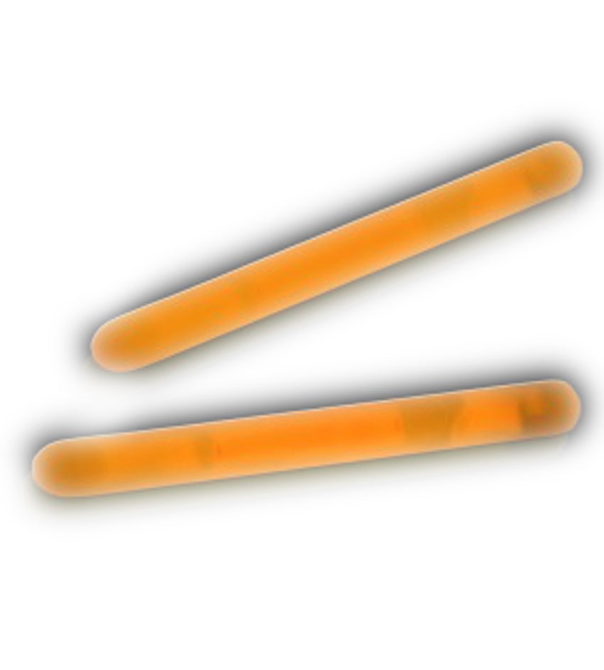 2 Inch Glow Stick Orange Pack of 100