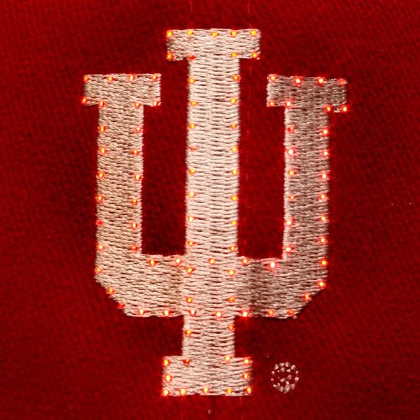 Indiana Hoosiers Flashing Fiber Optic Cap