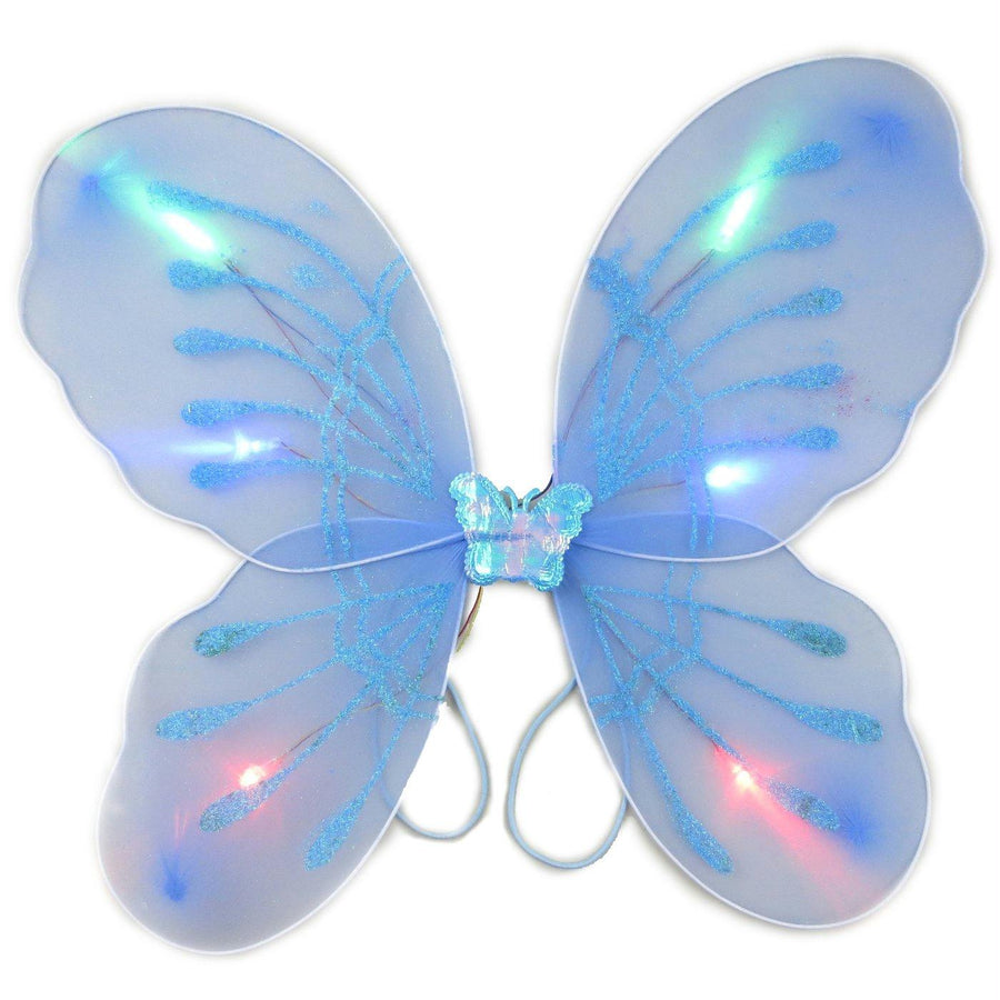 Light Up Aqua Fairy Butterfly Wings