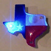 Texas Flashing Body Light Lapel Pins