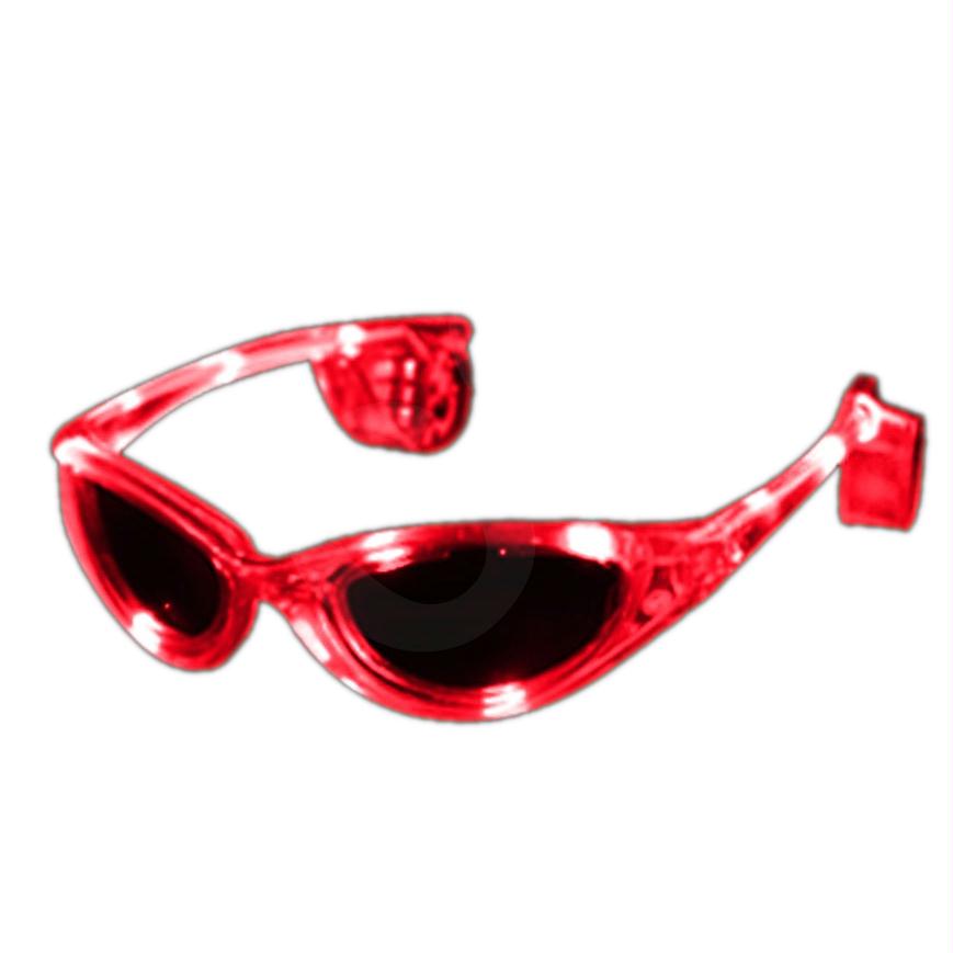 Red LED Sunglasses