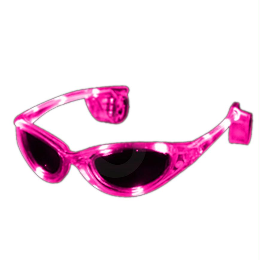 Pink LED Sunglasses