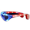 USA Stars and Stripes LED Fourth of July Sunglasses