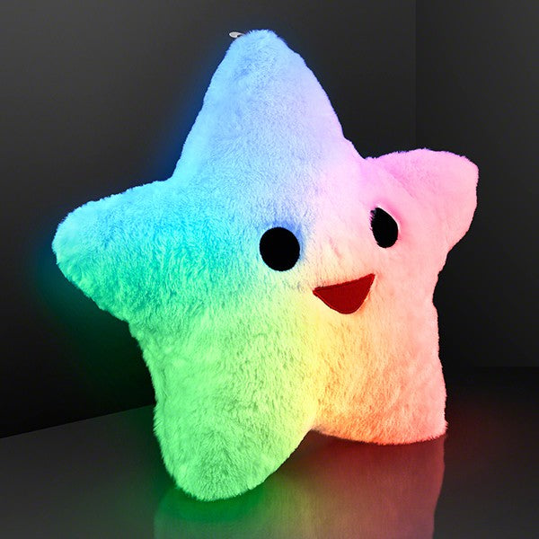 LED Super Soft Star Pillow