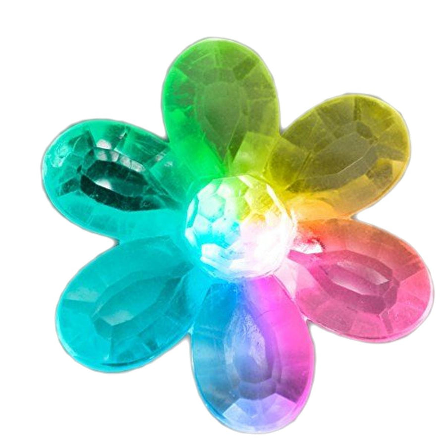 Color Changing LED Acrylic Flower Ring