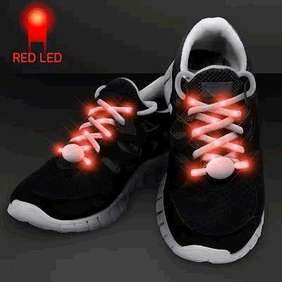 LED Shoelaces Red