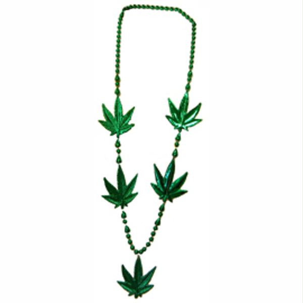 Large Pot Leaf Necklace Pack of 12