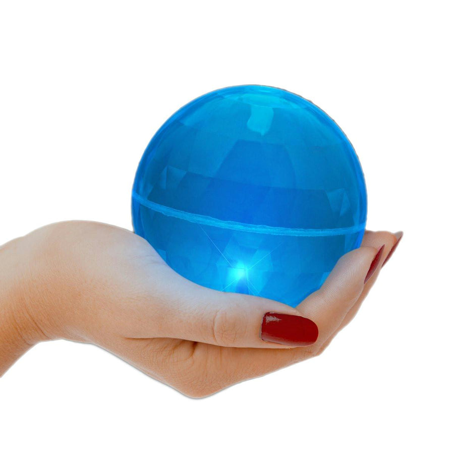 4 Inch LED Super Bounce Ball Blue