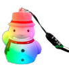 Light Up Snowman Charm Necklace