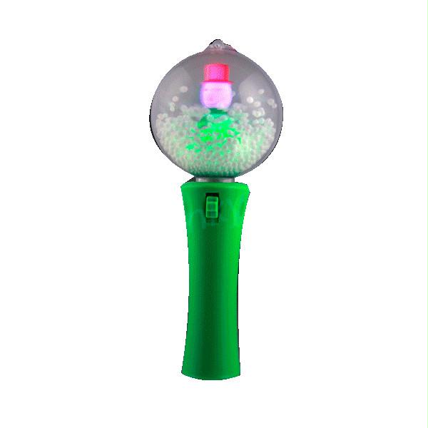 LED Spinning Snowman Light Up Wand