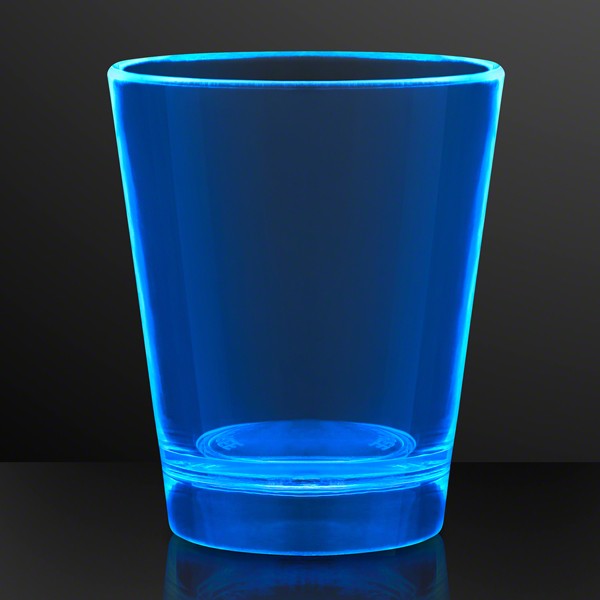 Glow In The Dark Shot Glass Blue