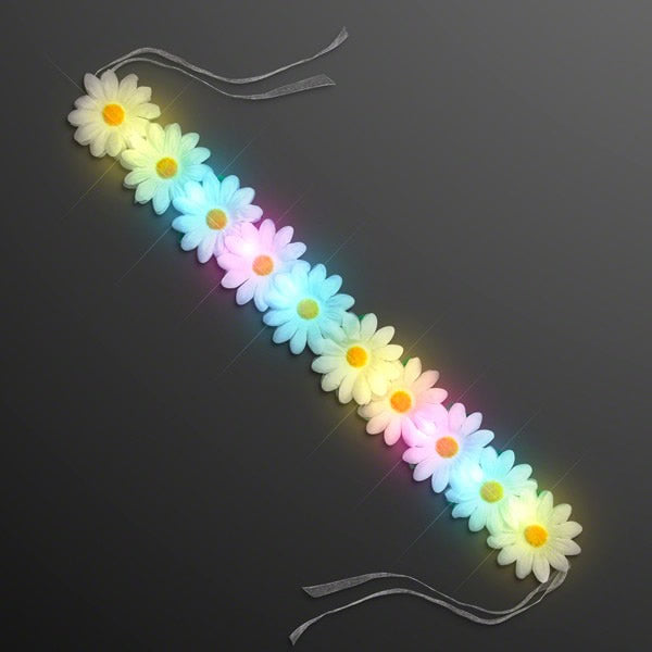 LED Color Changing Daisy Chain Floral Accessory