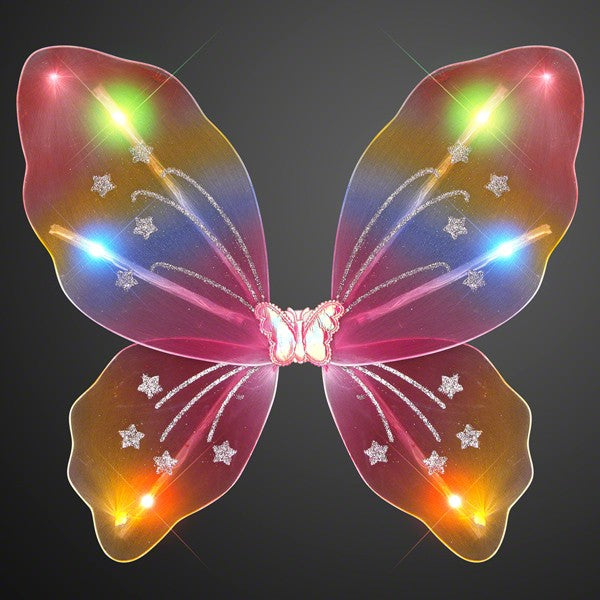 Light Up Rainbow Fairy Butterfly Wings