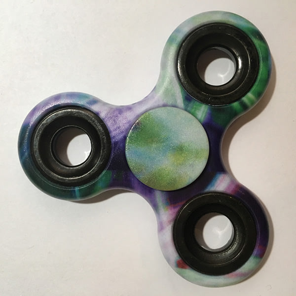 Tie Dye Camouflage Printed EDC Fidget Spinner