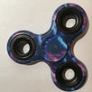 Purple Galaxy Camouflage Printed EDC Fidget Spinner