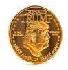 Big Letters Donald Trump Commemorative 24k Gold Coin