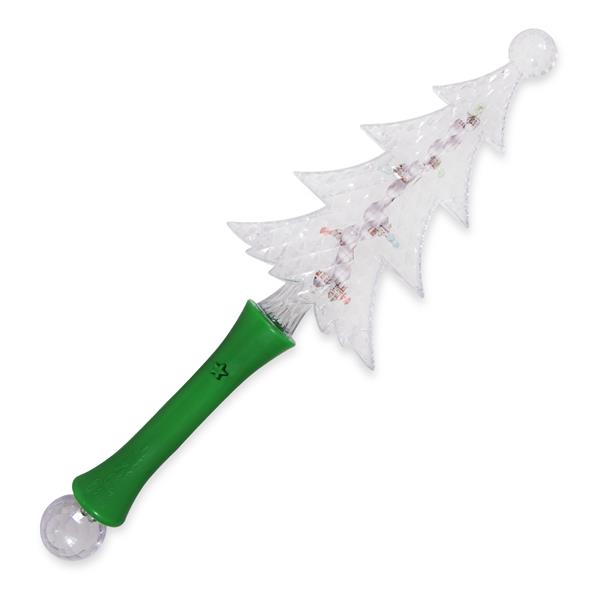 Christmas Tree Light Up Wand Wand with Prism Ball