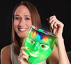 Hulking Superhero Green Light Up Mask