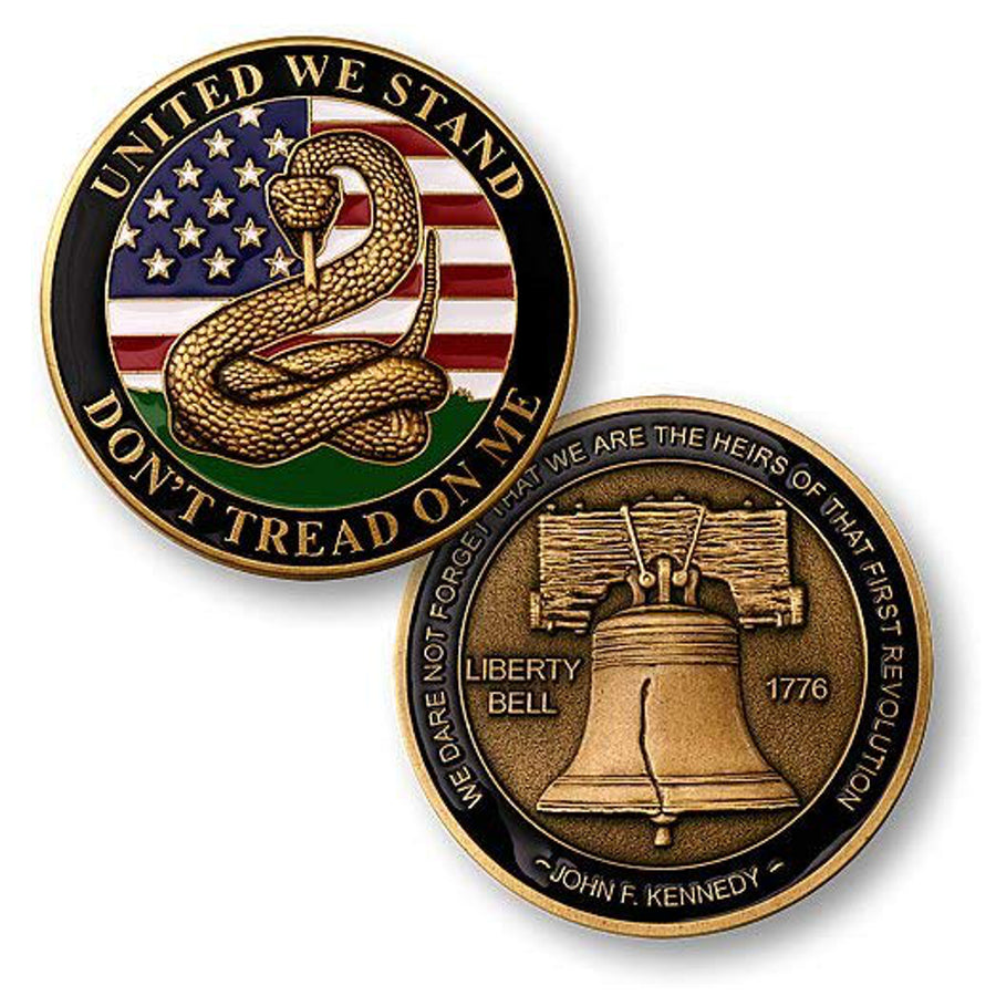 Dont Tread Me Liberty Challenge Gold Coin