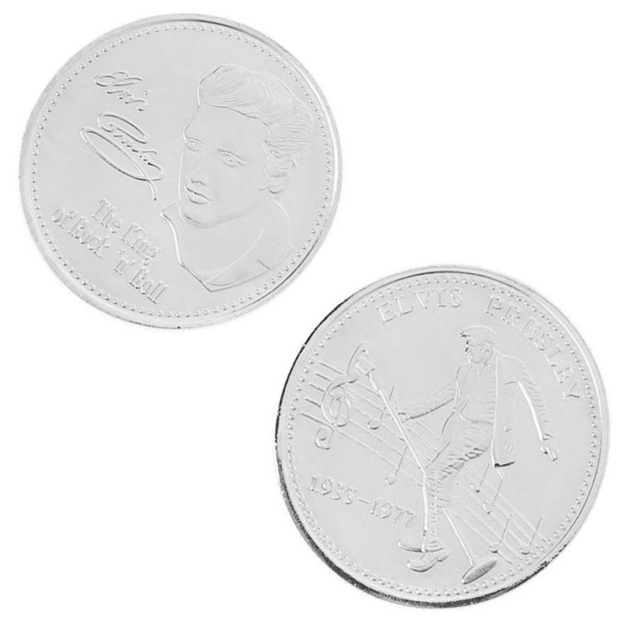 Elvis Presley Commemorative Souvenir Silver Coin