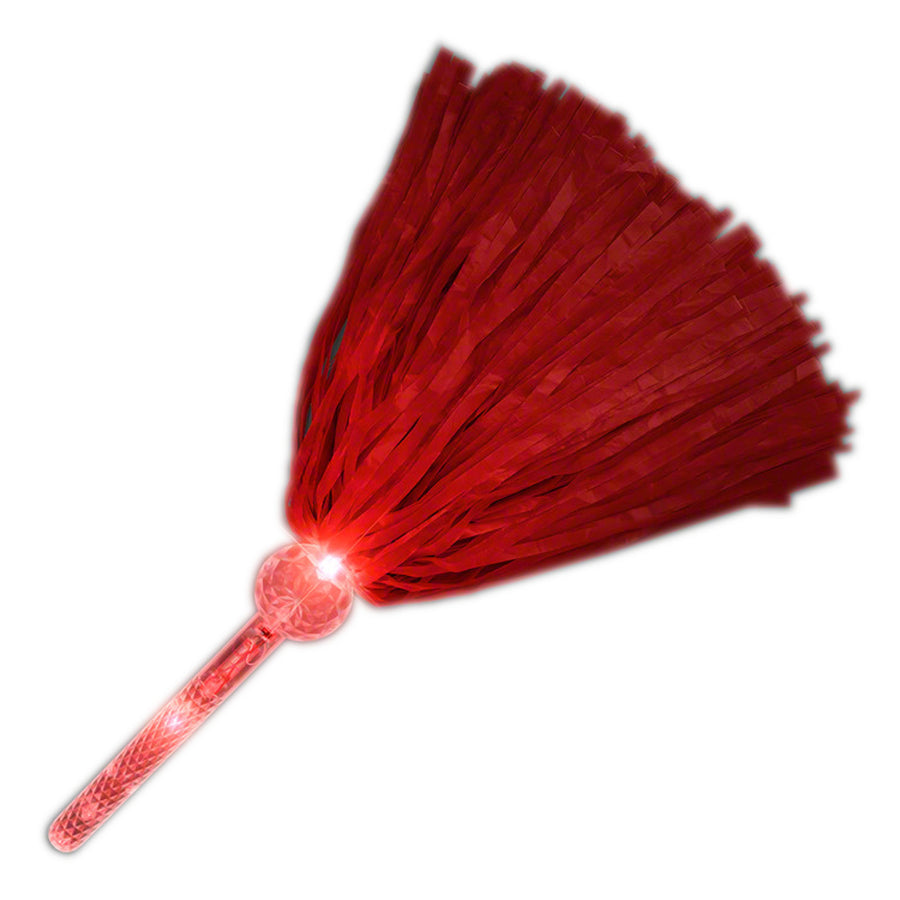 LED Team Spirit Pom Pom Red