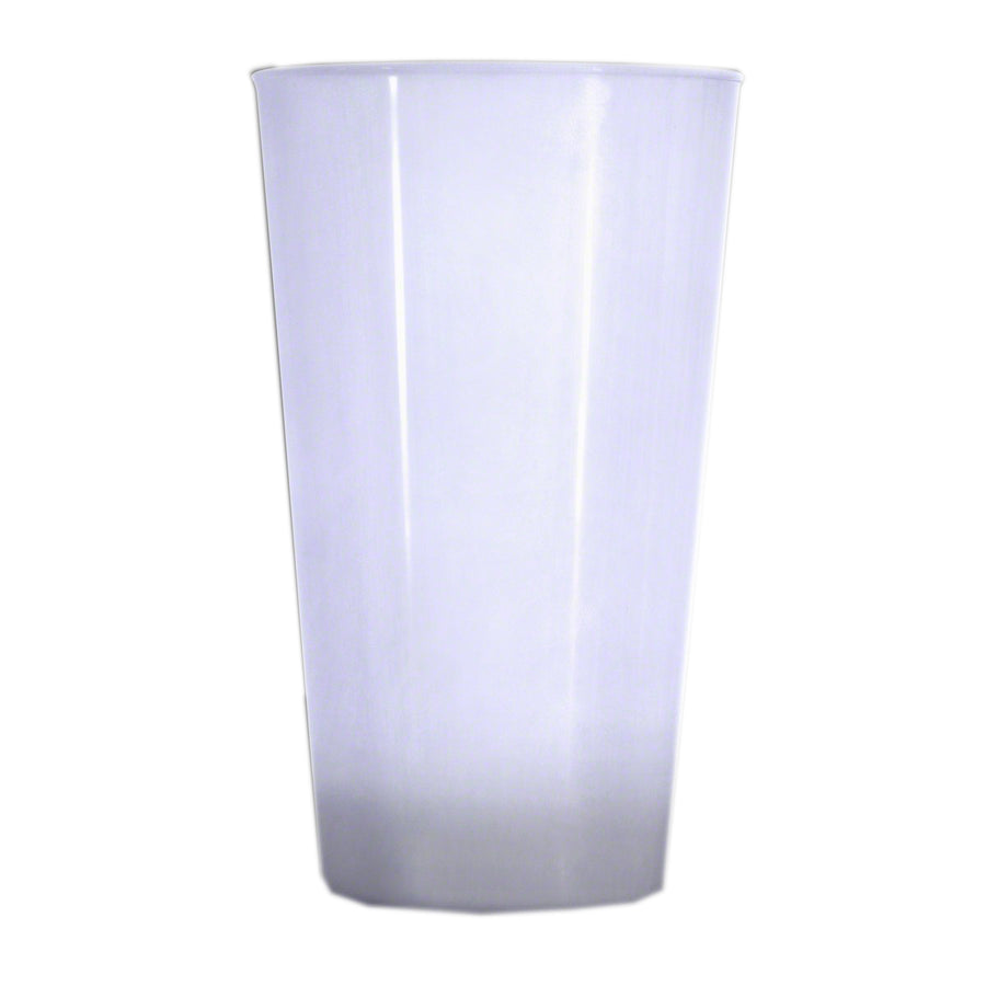 16 oz Light Up Acrylic Glow Glasses White