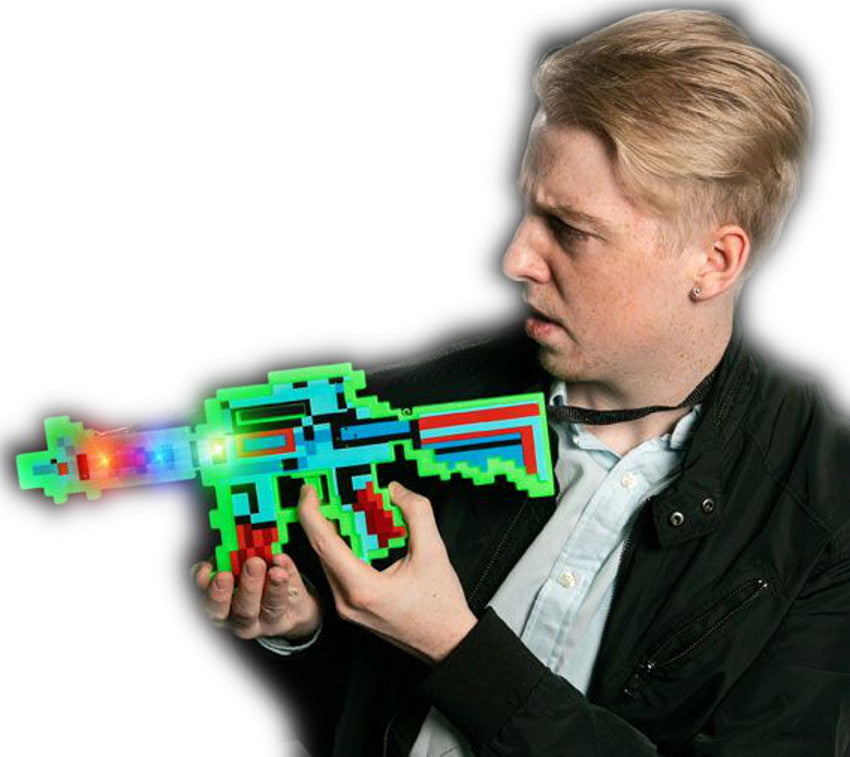 Light Up Pixel Assault Riffle