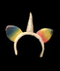 Light Up Silver Horn Unicorn Headband