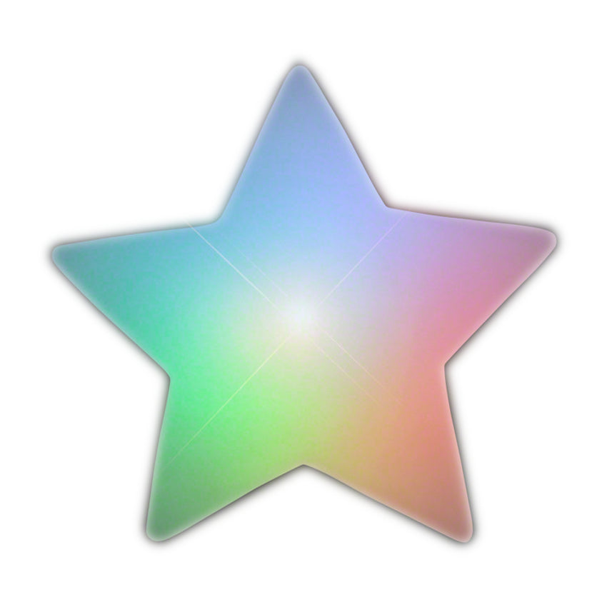 Multicolored Star Table Decoration