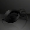 Classic Matte Black Mask Unlit with Elastic Band