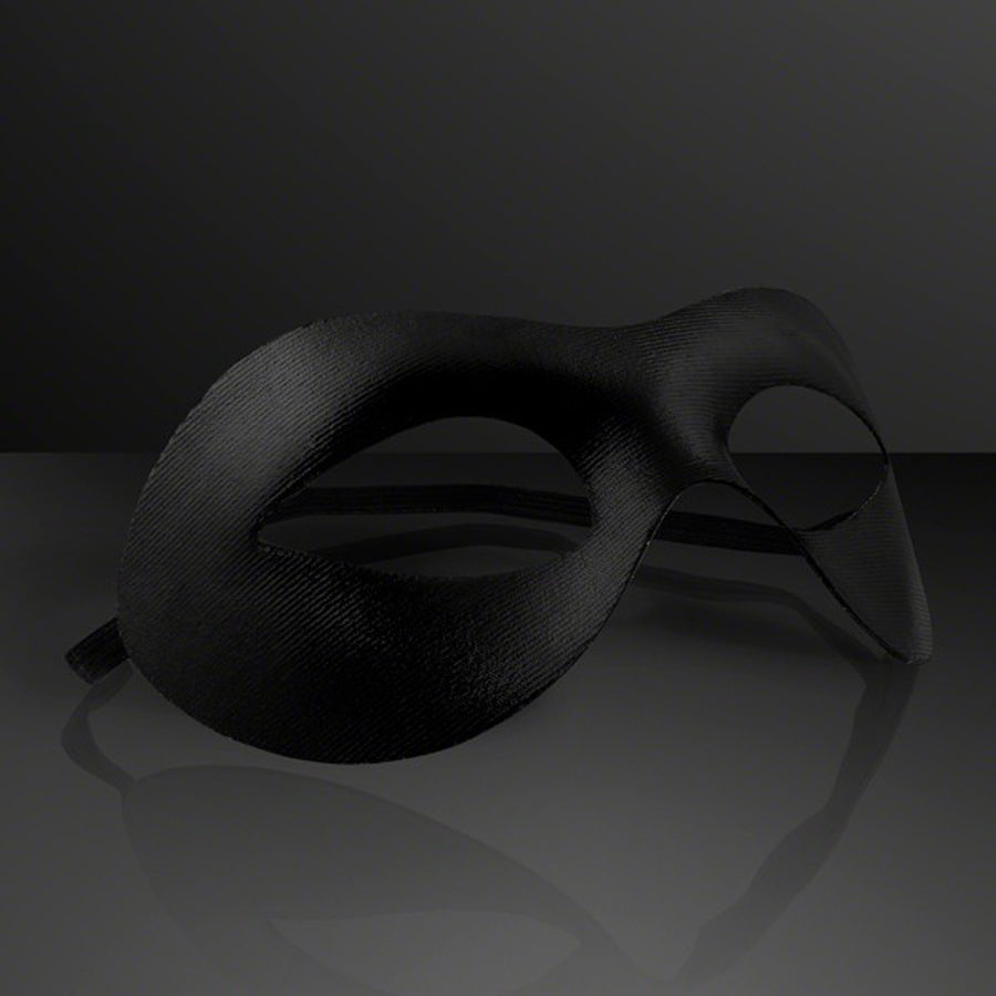 Classic Matte Black Mask Unlit with Elastic Band