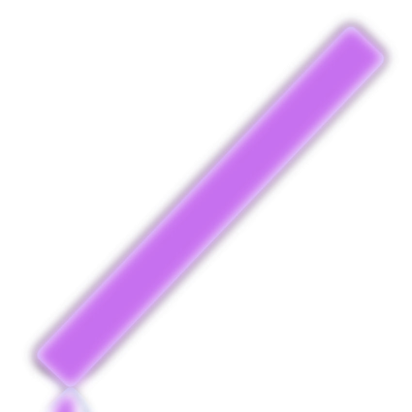 Premium LED Foam Cheer Sticks Purple